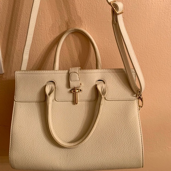 GALIAN NEW YORK off-white satchel handbag - Picture 3 of 5